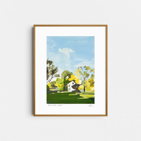 8 x 10 Afternoon Light Art Print