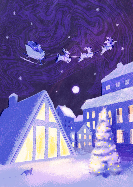 Night Sky Santa